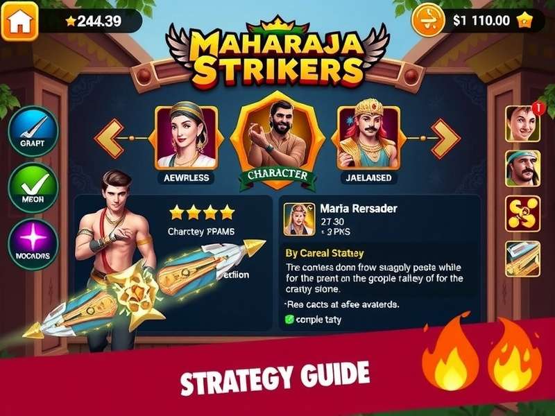 Maharaja Strikers gameplay screenshot